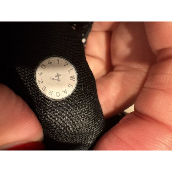 Lululemon Train Times 7/8 Pant (25" ) Soundwave White Black Size 4 EUC - Picture 5 of 6